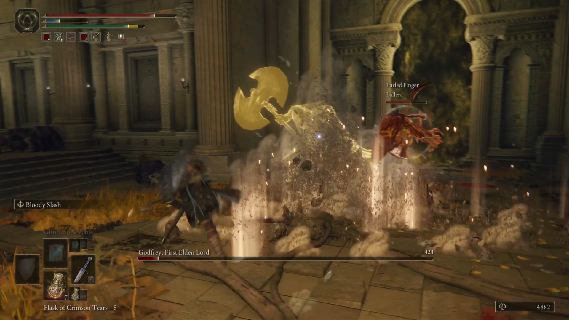 Elden Ring Godfrey the First Elden Lord tips and strategy