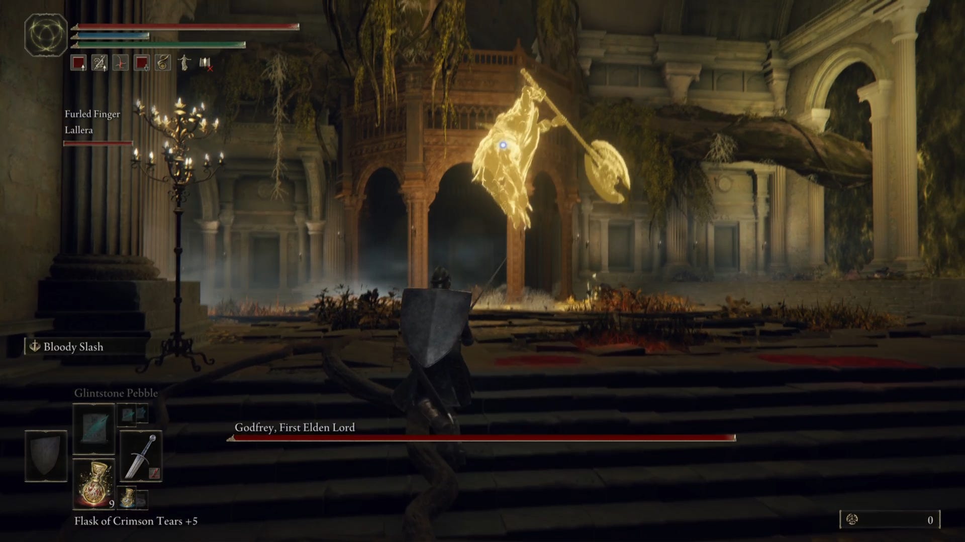 Elden Ring Godfrey the First Elden Lord tips and strategy