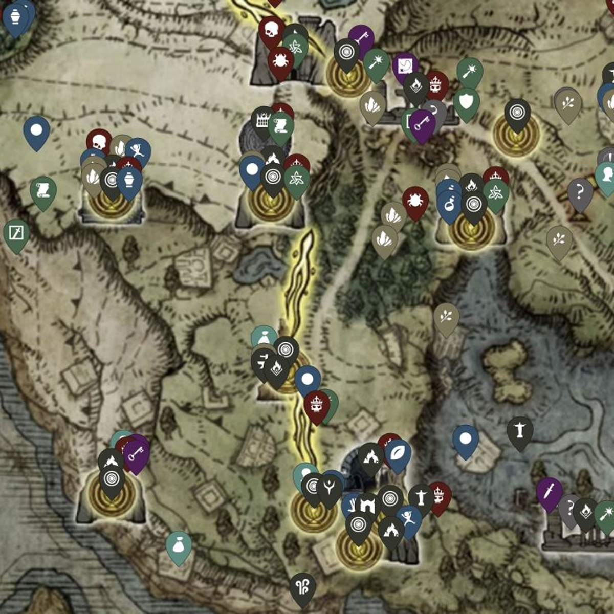 This Elden Ring map is an interactive companion to your ...