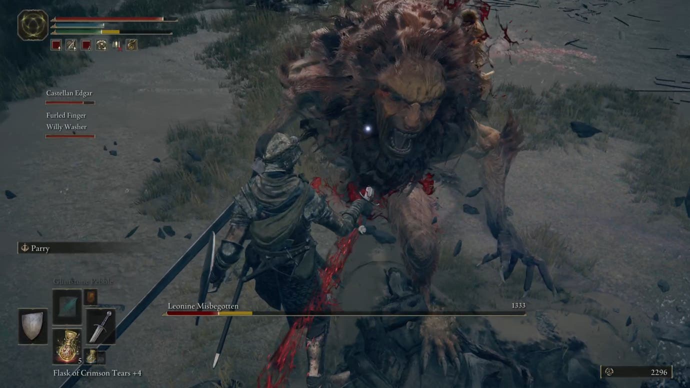 Elden Ring Leonine Misbegotten tips and strategy