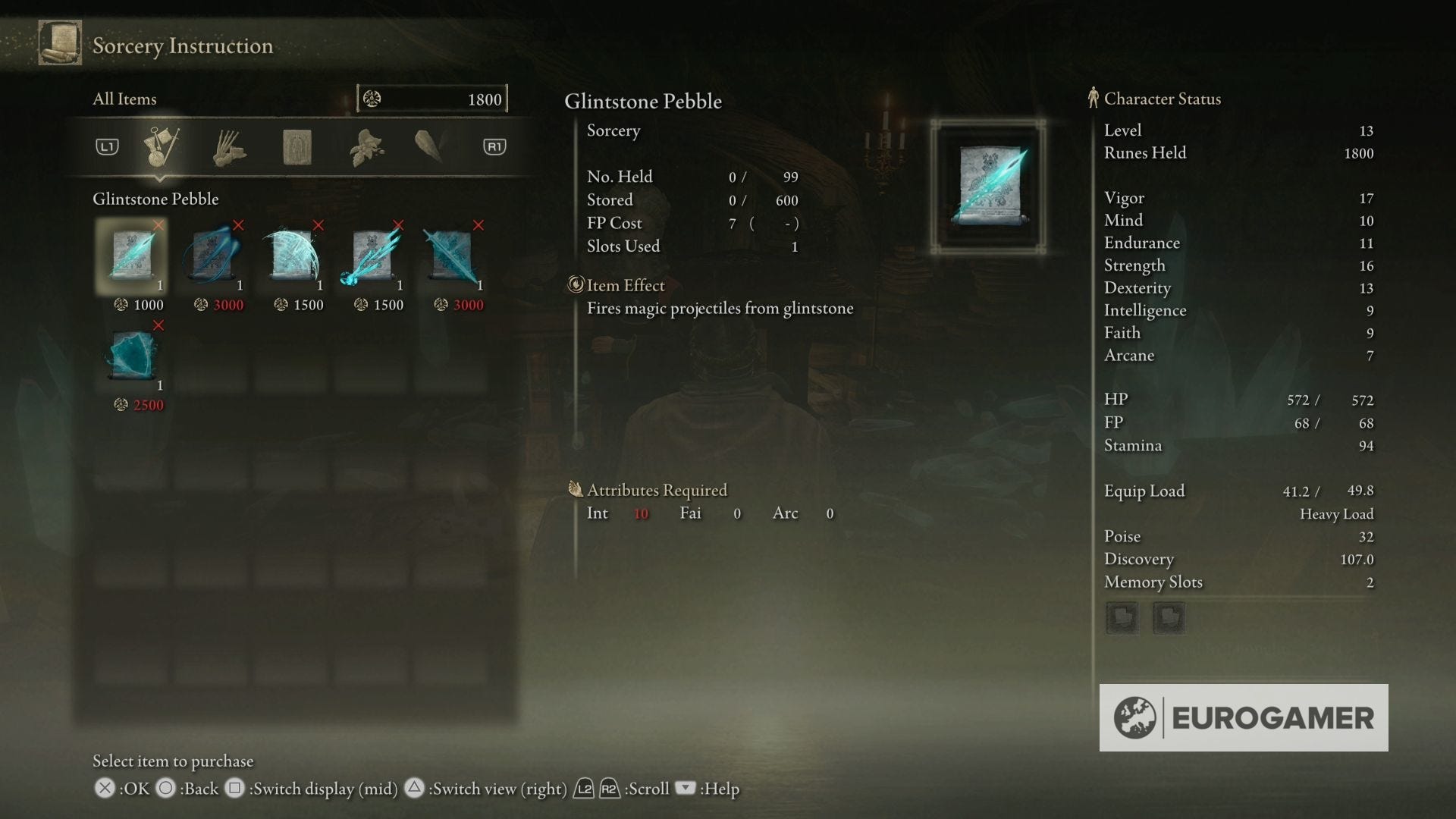 Elden Ring staff location Where to find a staff and sorcery teacher