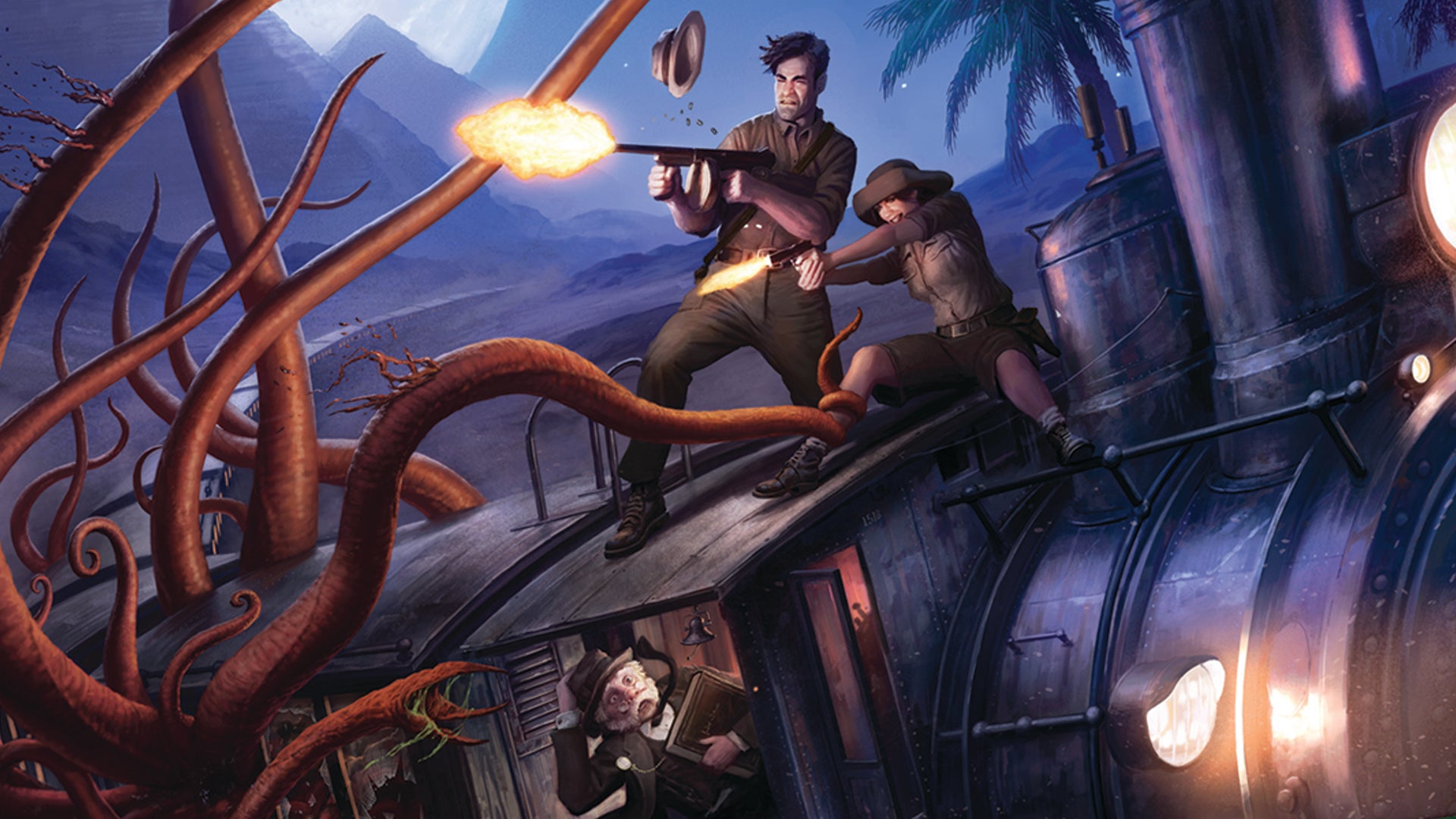 Eldritch Horror makes you care about its characters because you're