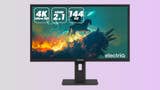 This 4K 144Hz electriQ gaming monitor is a bargain price from Laptops Direct