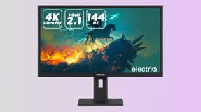 This 4K 144Hz electriQ gaming monitor is a bargain price from Laptops Direct