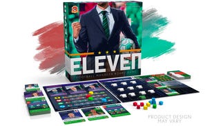 Eleven is Football Manager as a board game, crowdfunding this autumn