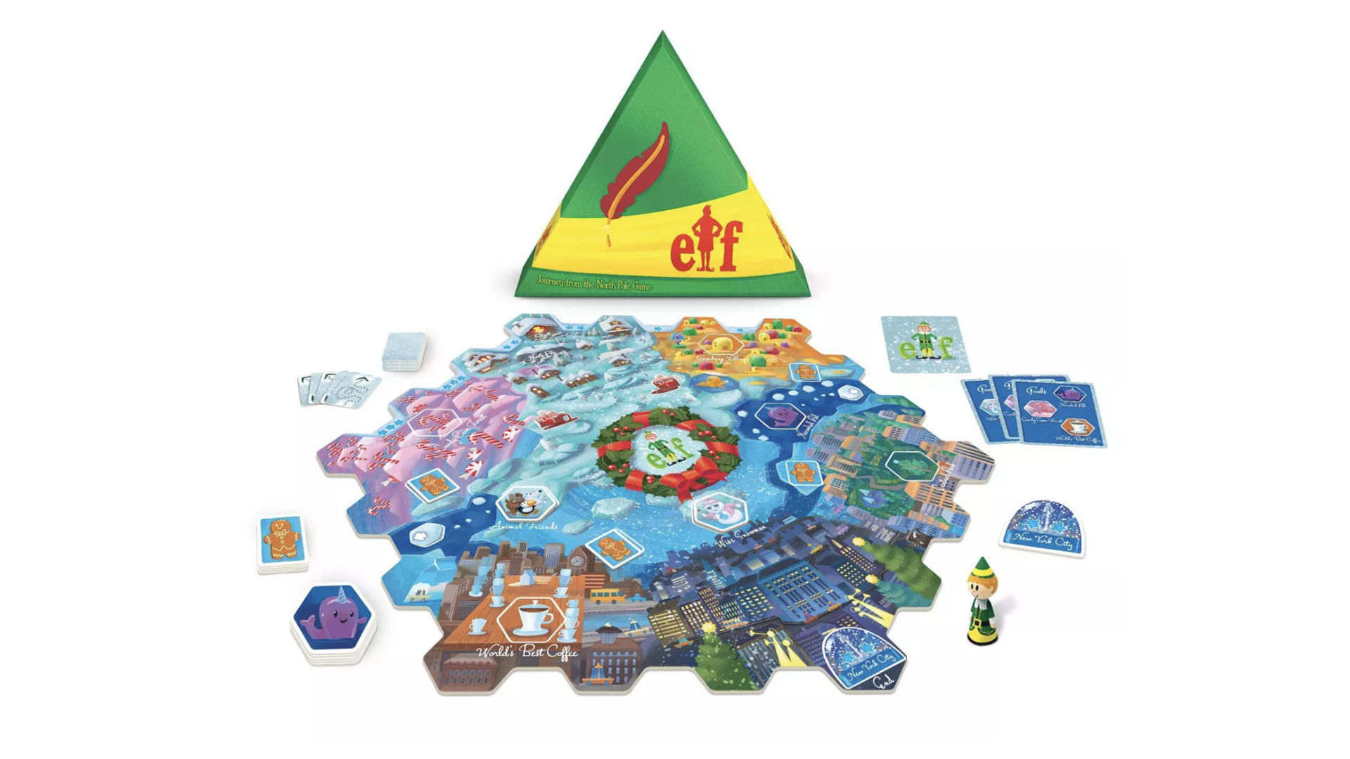 Elf on the shelf Will Ferrell Christmas movie unwraps a new board game