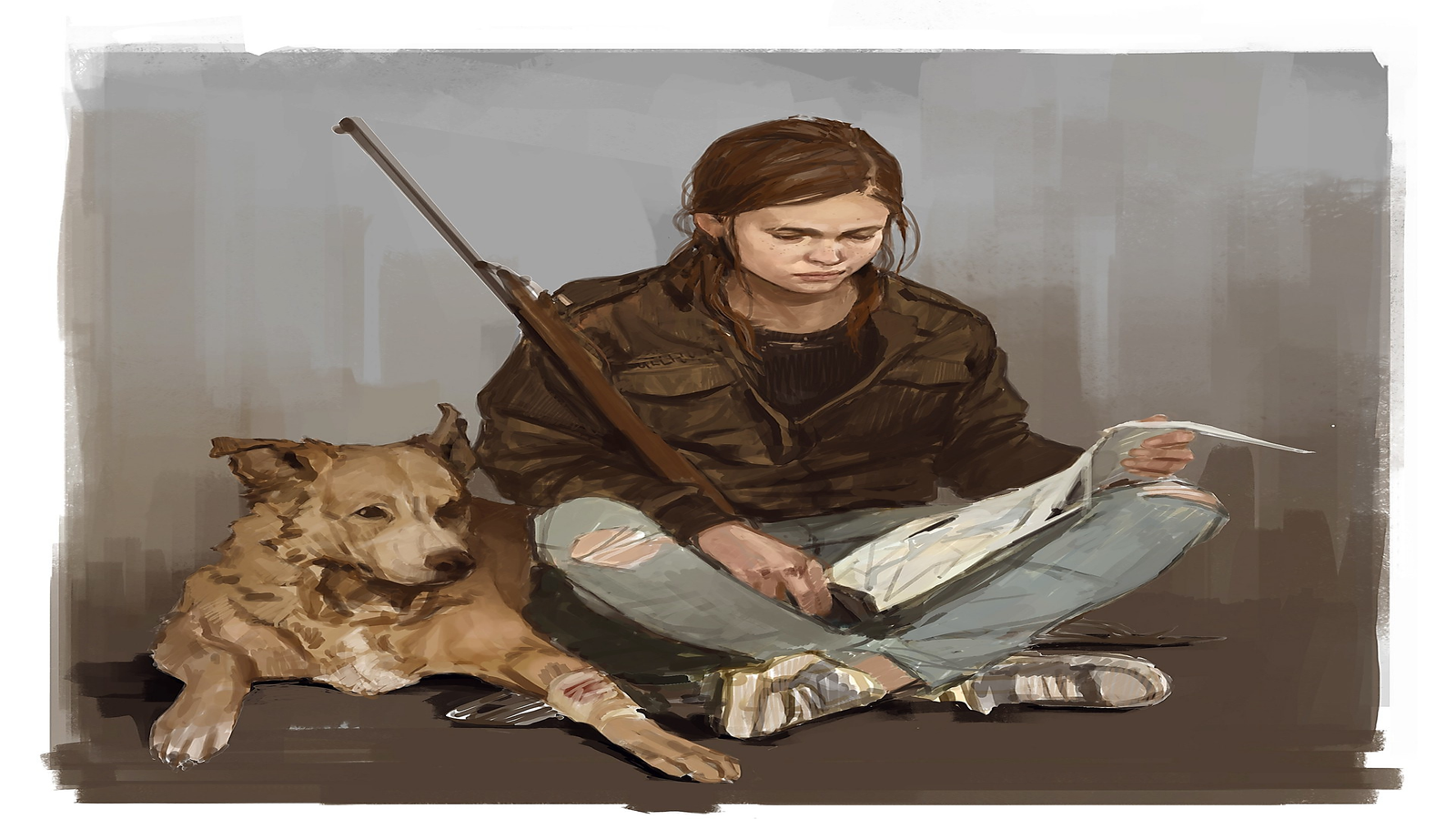 Naughty Dog on X: Ellie from The Last of Us Part II by Filipe Parente.  #FanArtFriday Want a chance to be featured? Submit your own creations here:    / X