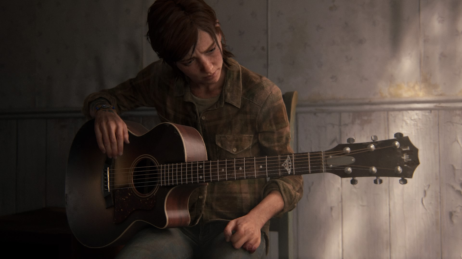 Wallpaper Games, Guitar, Naughty Dog, Ellie, PS4, The Last of Us