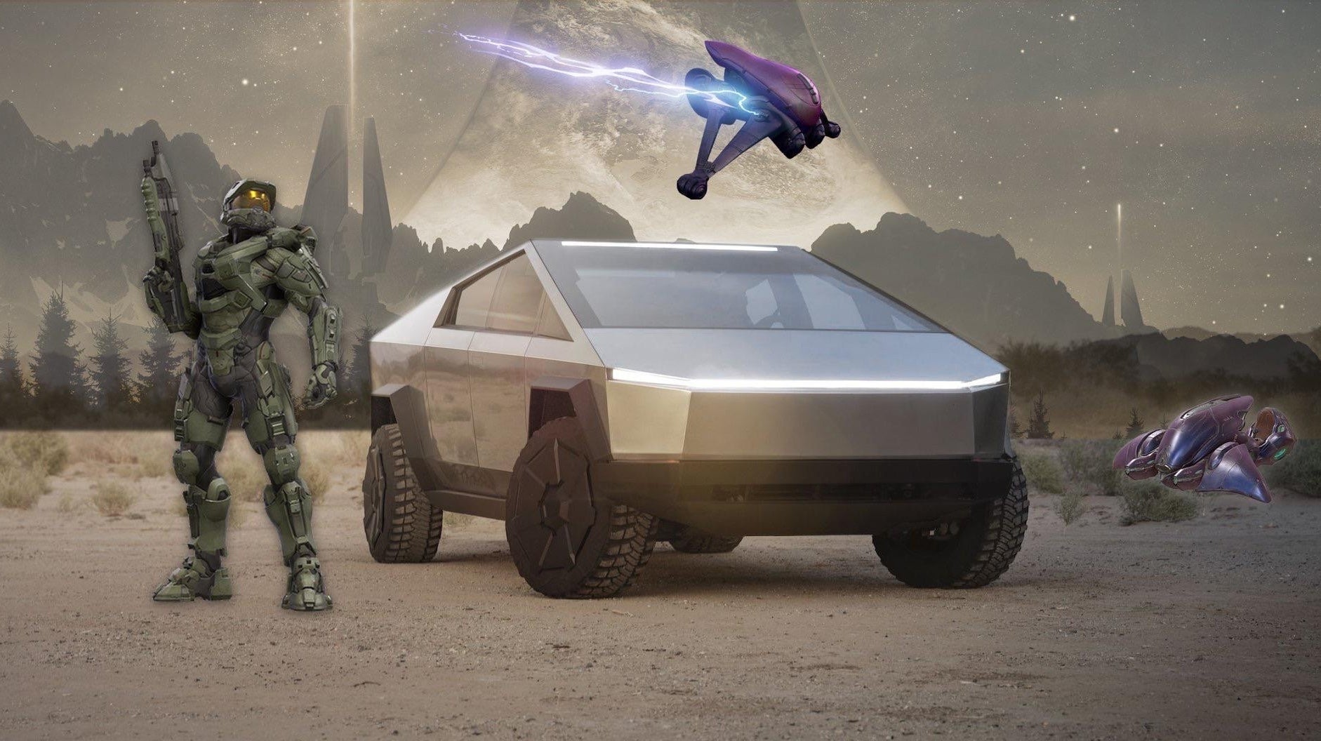 Elon Musk rivela: il Tesla Cybertruck è ispirato ai Warthog di Halo