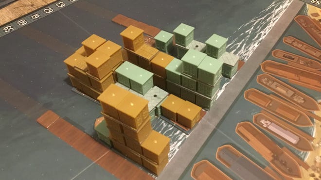 Embarcadero board game layout