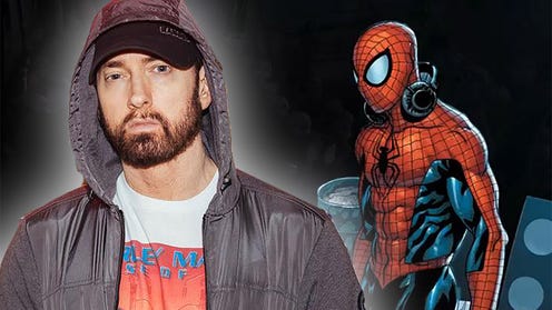 Eminem and Spider-Man