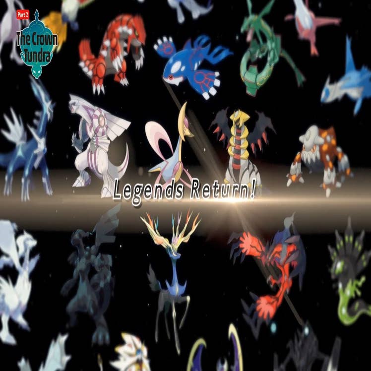 ◓ Pokémon Sword/Shield: Pokémon míticos e lendários banidos poderão ser  usados nas batalhas classificadas da série 13 da 34ª Temporada