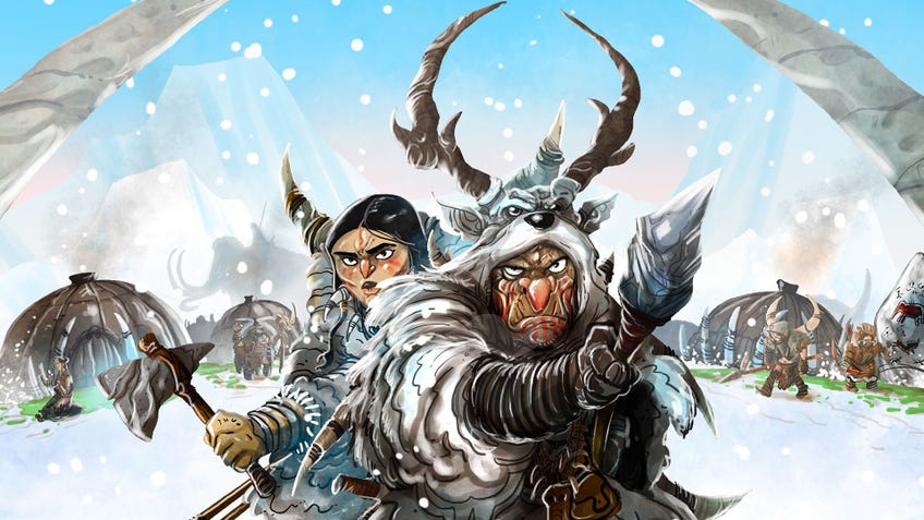 Endless Winter: Paleoamericans board game artwork