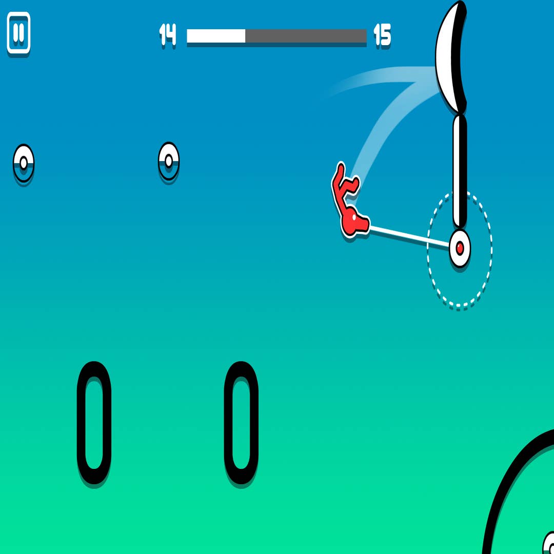 Stickman Hook - Walkthrough Gameplay Part 1 Discover Stickman Hook