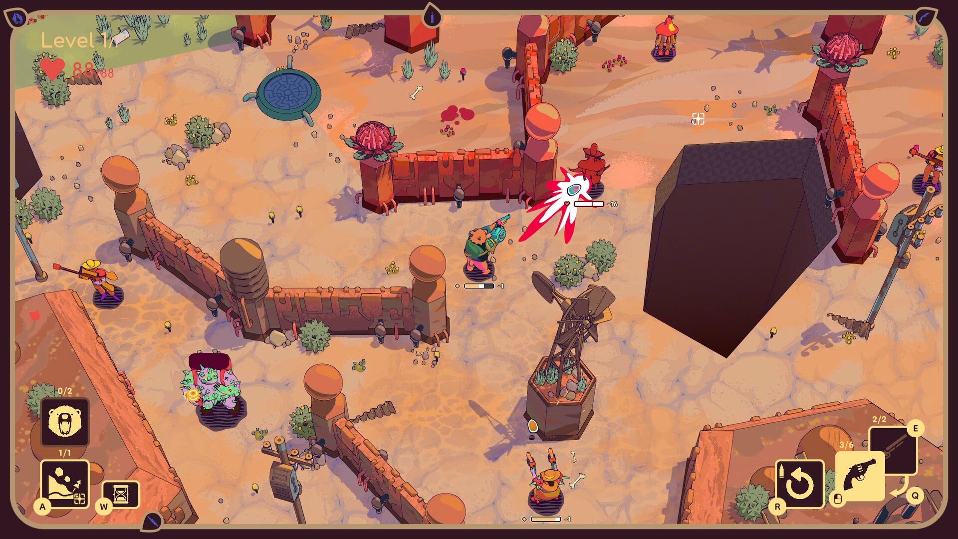 Enter the Chronosphere is a bullet hell schmup that actually gives you time to think