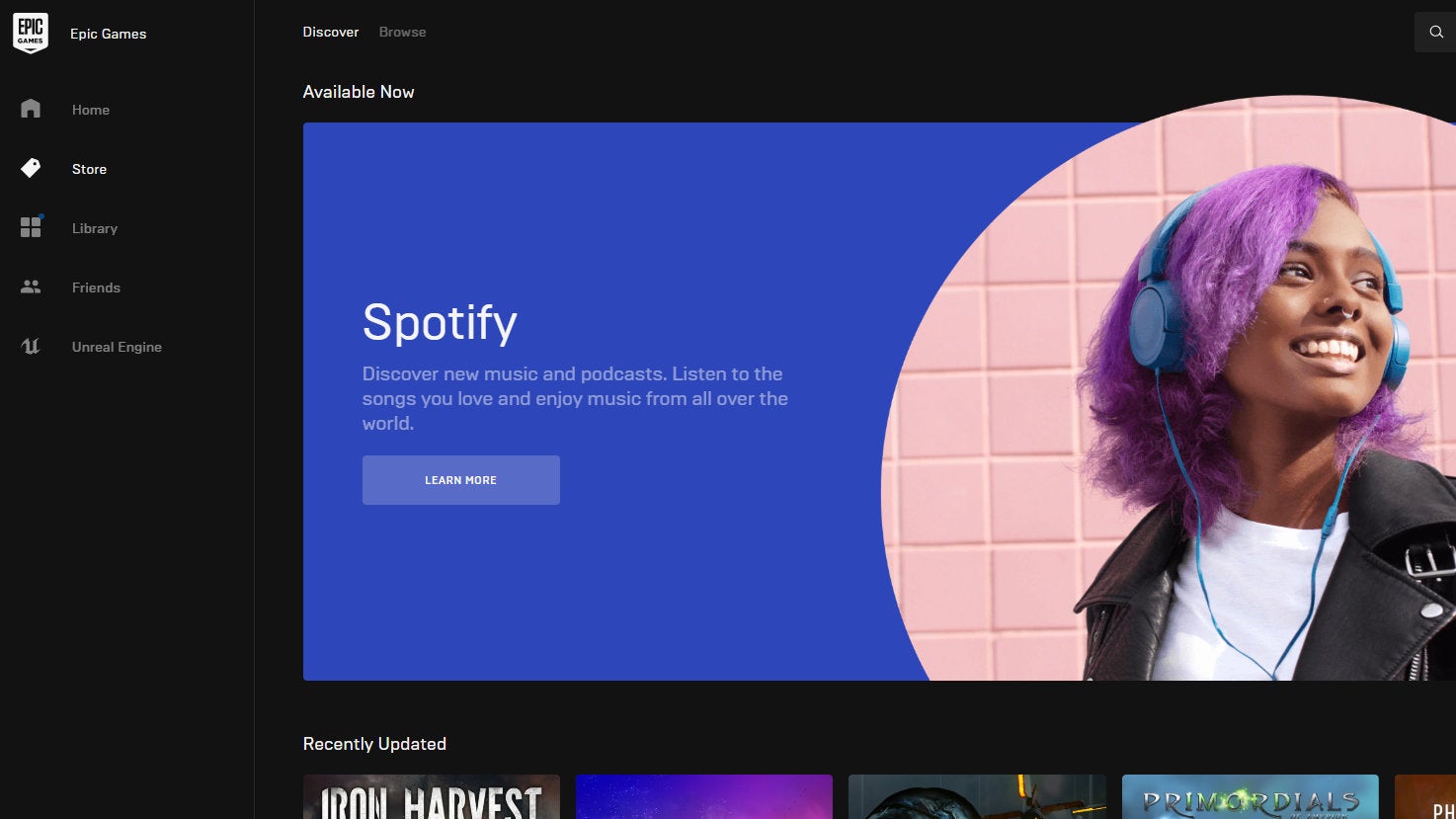 For some reason do not. She was Spotify Premium girl.