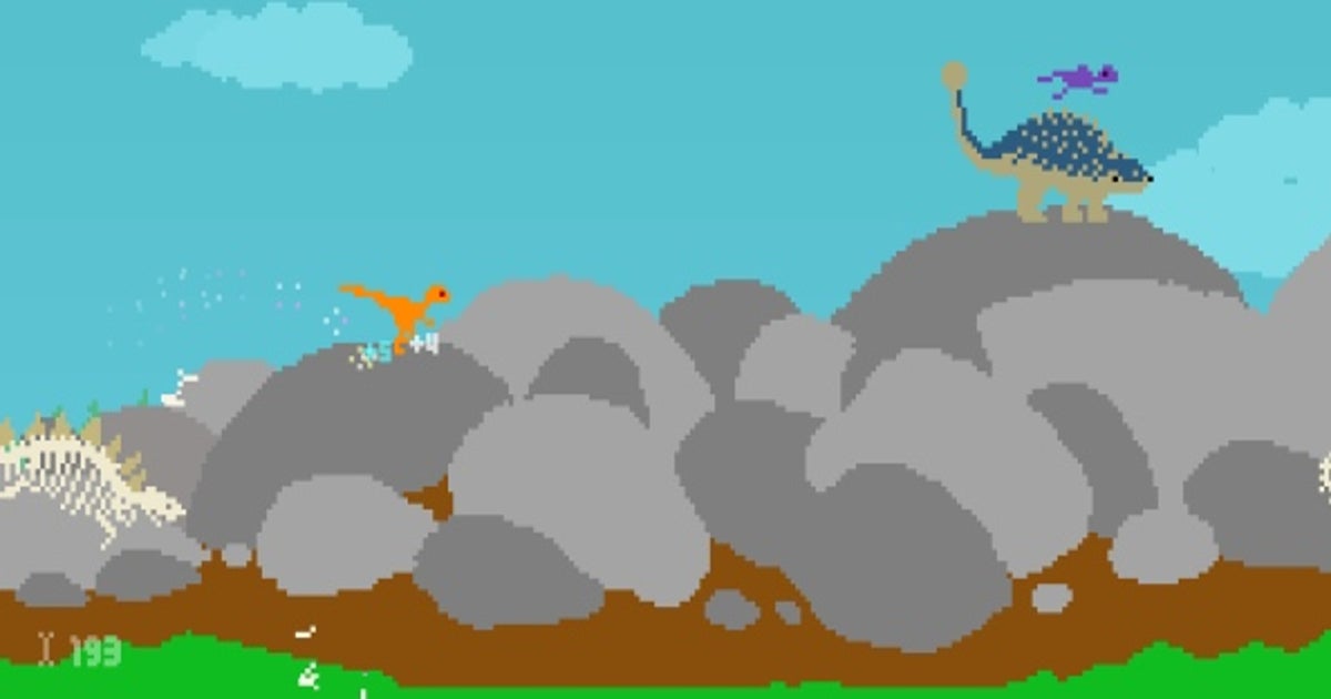 DINO RUN DELUXE free online game on