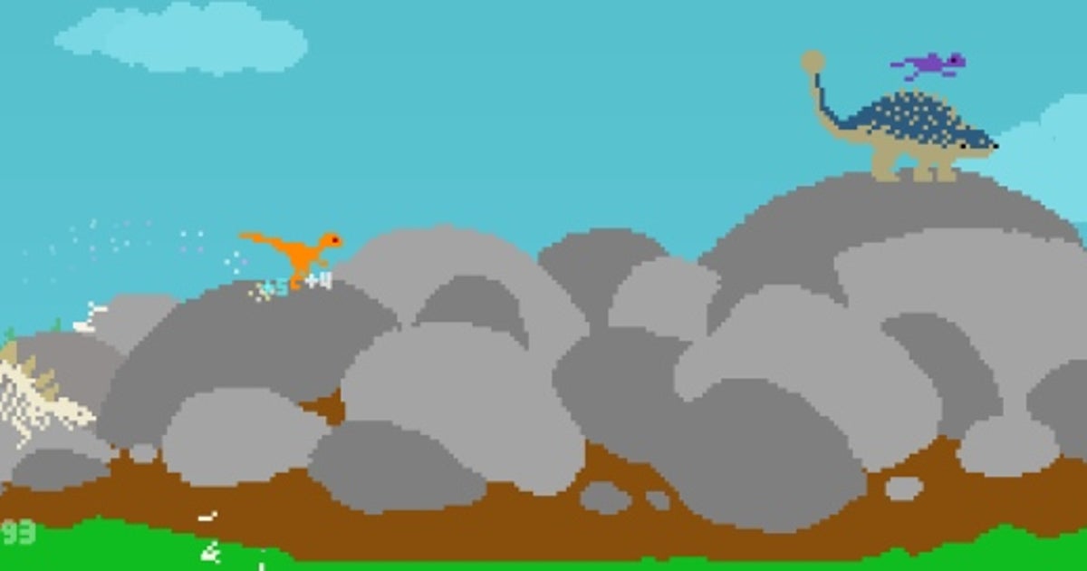 dino run  Rock Paper Shotgun