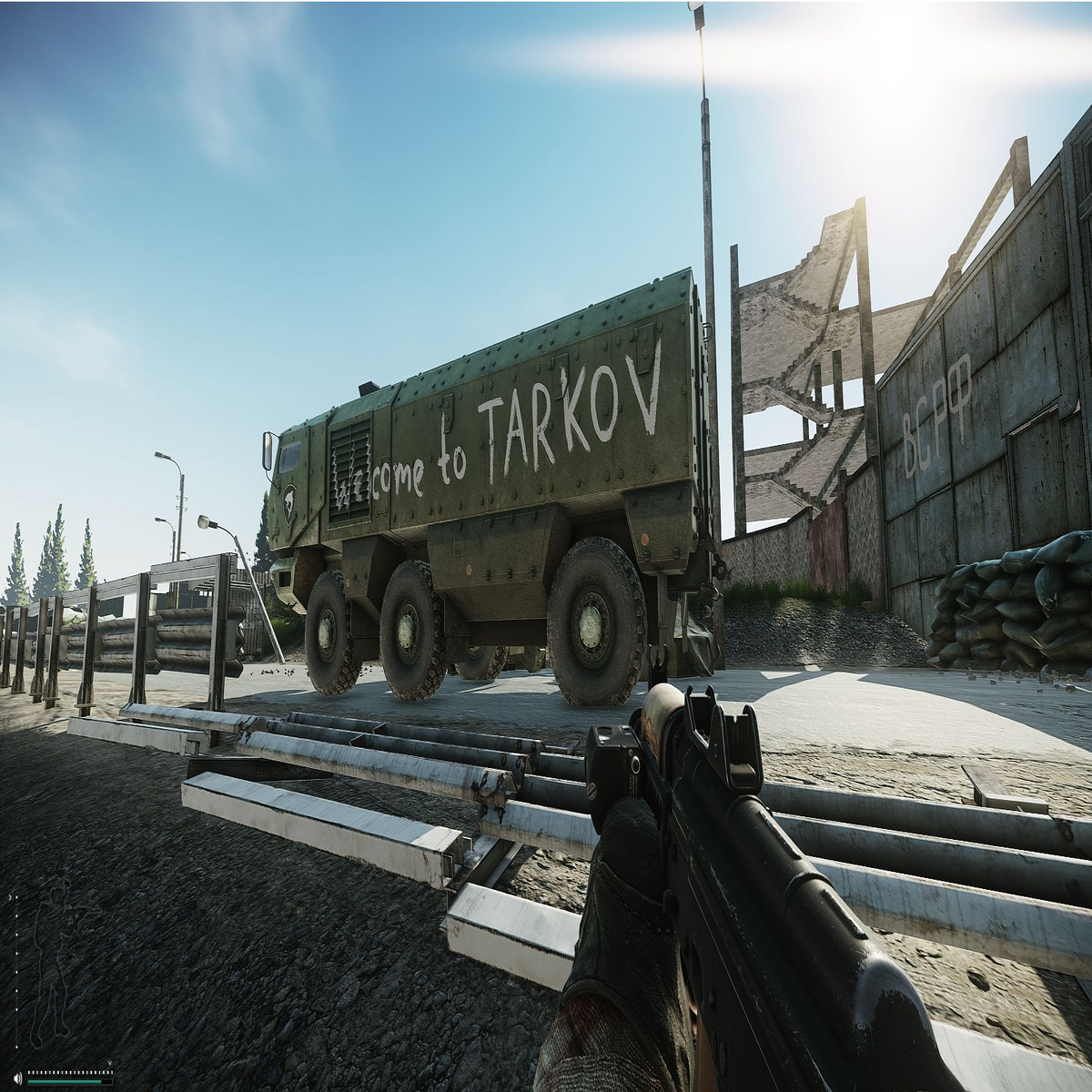 Welcome to early wipe Tarkov where the mods are whatever you find