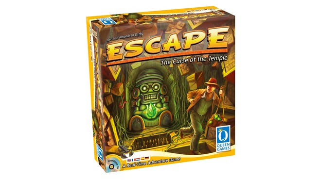 Escape: The Curse of the Temple board game box