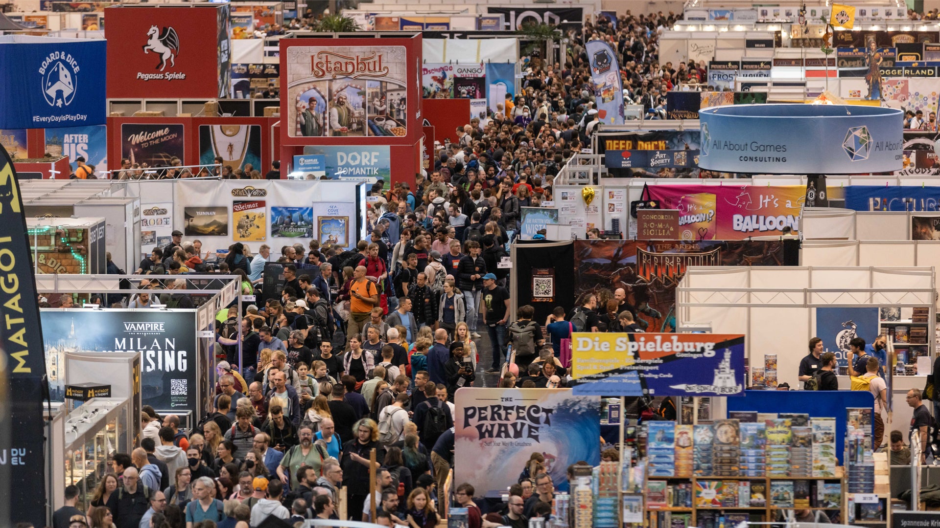 This year’s Essen Spiel was the biggest in the Germany board game