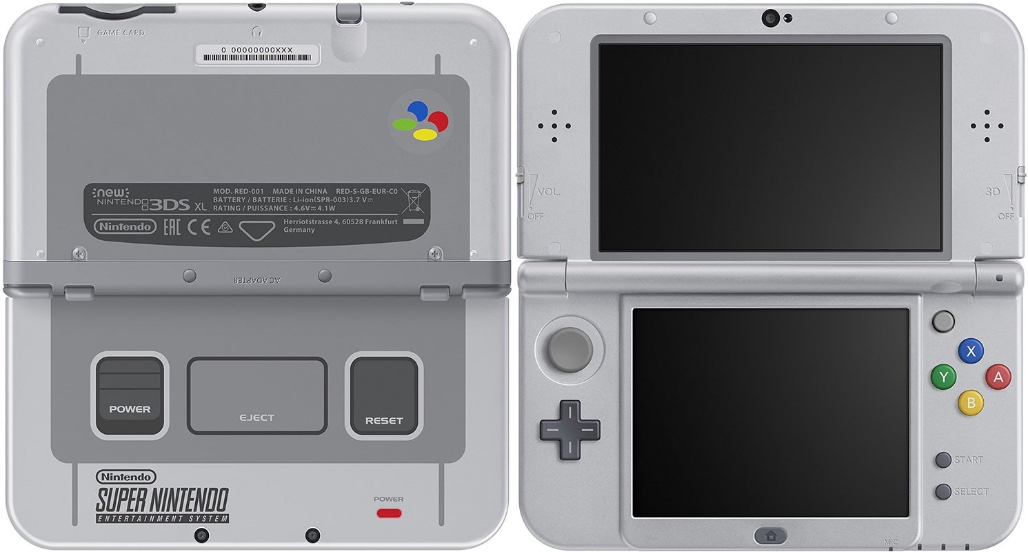 Nintendo reveals a Super Nintendo 3DS XL for North America