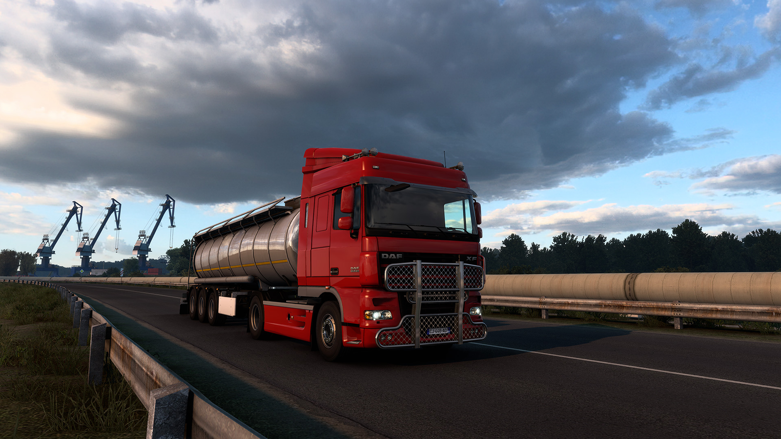 Euro Truck Simulator 2 now has fancier lighting and a fancier Germany