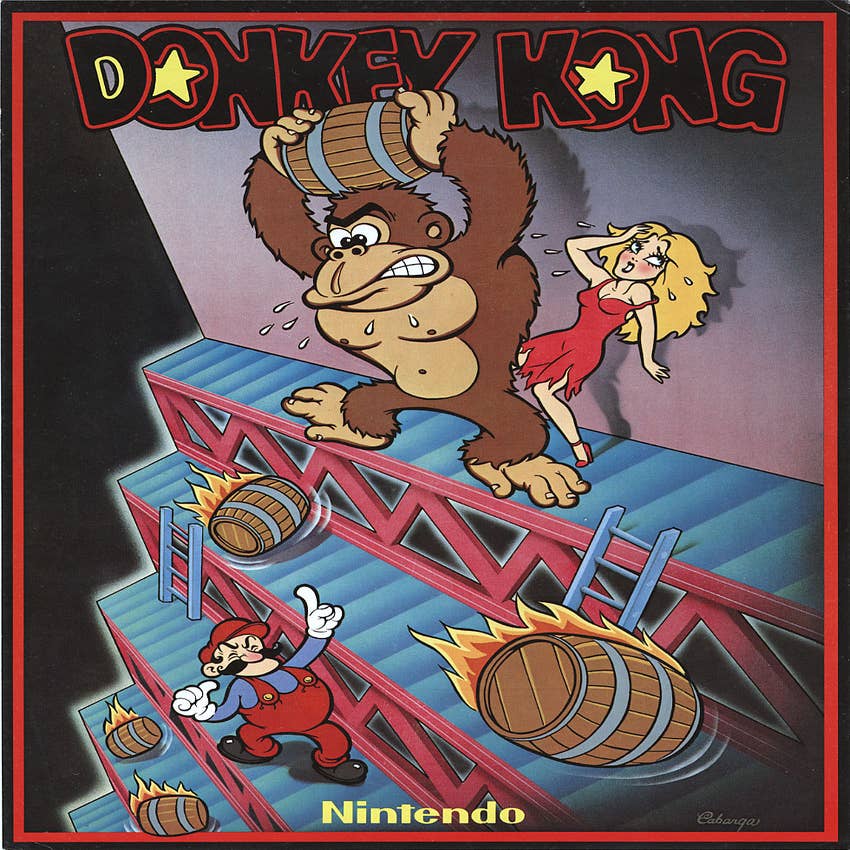 it8Bit — Donkey Kong Arcade Shigeru Miyamoto Art by Ivan