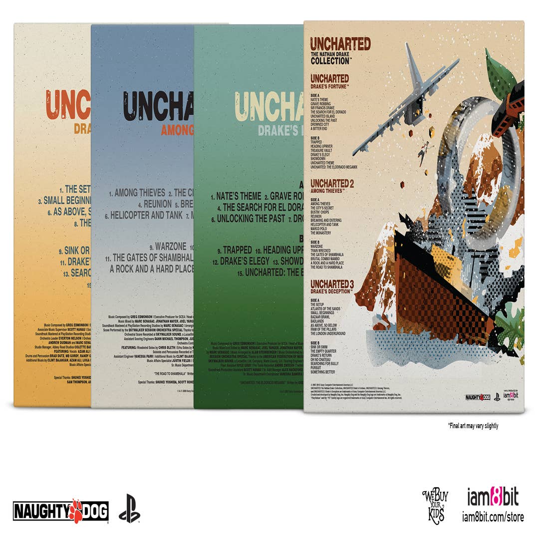 La colonna sonora di Uncharted: The Nathan Drake Collection arriva in  triplo vinile