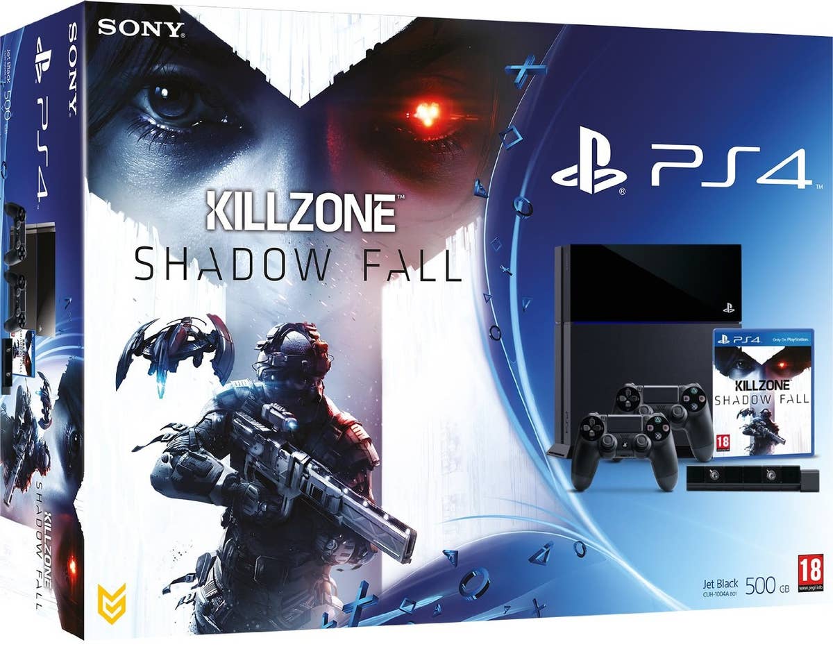 PlayStation 4 bundle includes Killzone, Camera, second DualShock