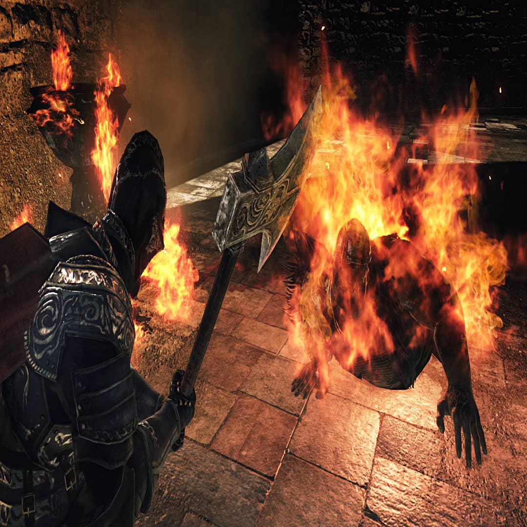 Dark Souls 2: Crown of the Old Iron King - Sir Alonne boss battle