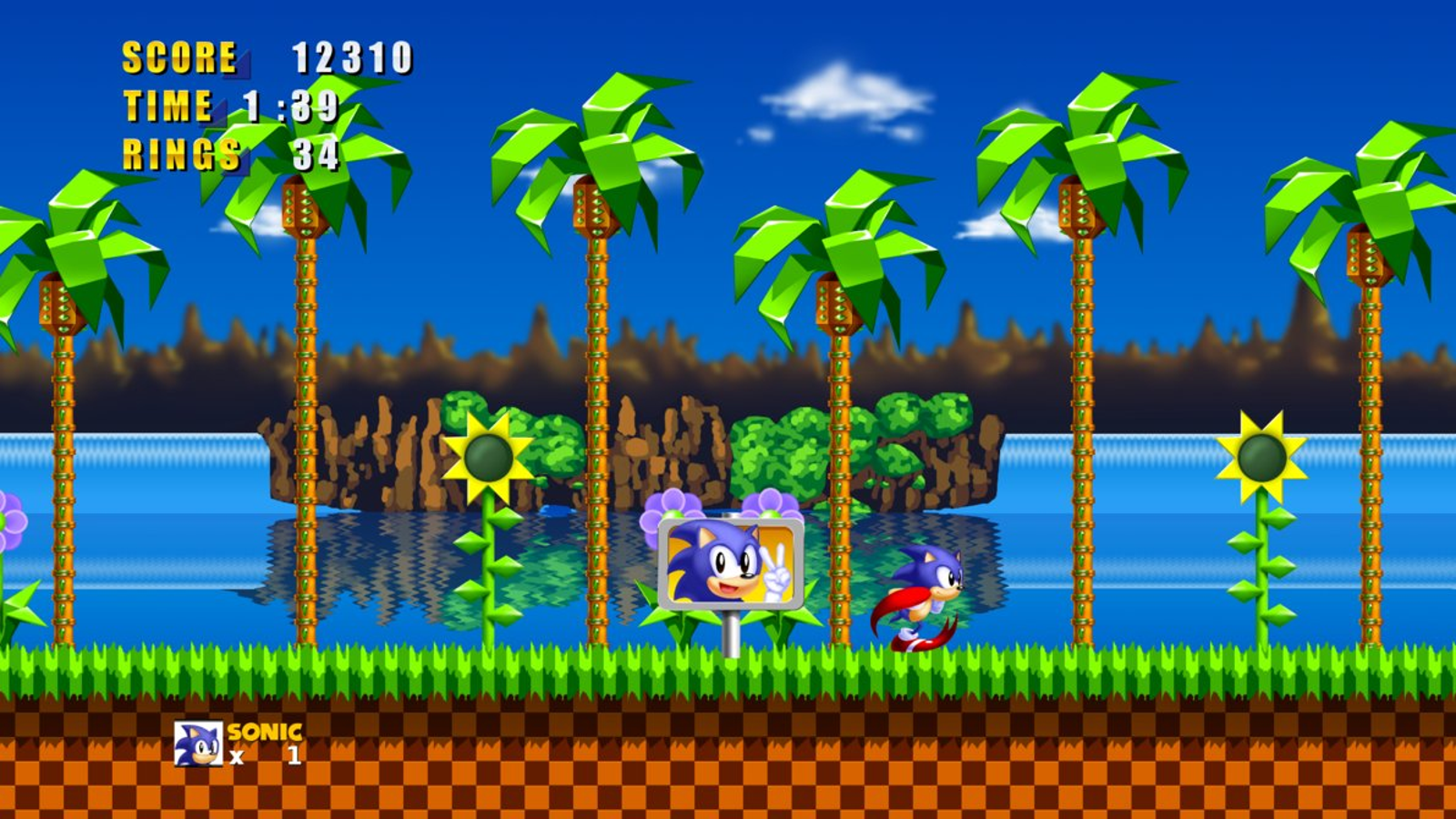 100+] Green Hill Zone Backgrounds