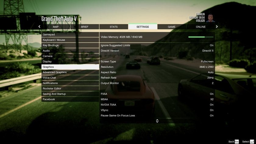 GTA V PC: Lista com todas as opções gráficas | Eurogamer.pt