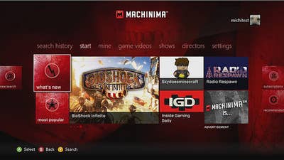 Machinima fastest downloaded Xbox 360 app in past year