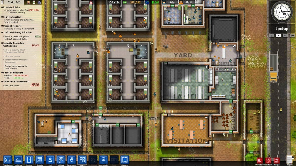 Prison Sim Layout Prison Architect Layout