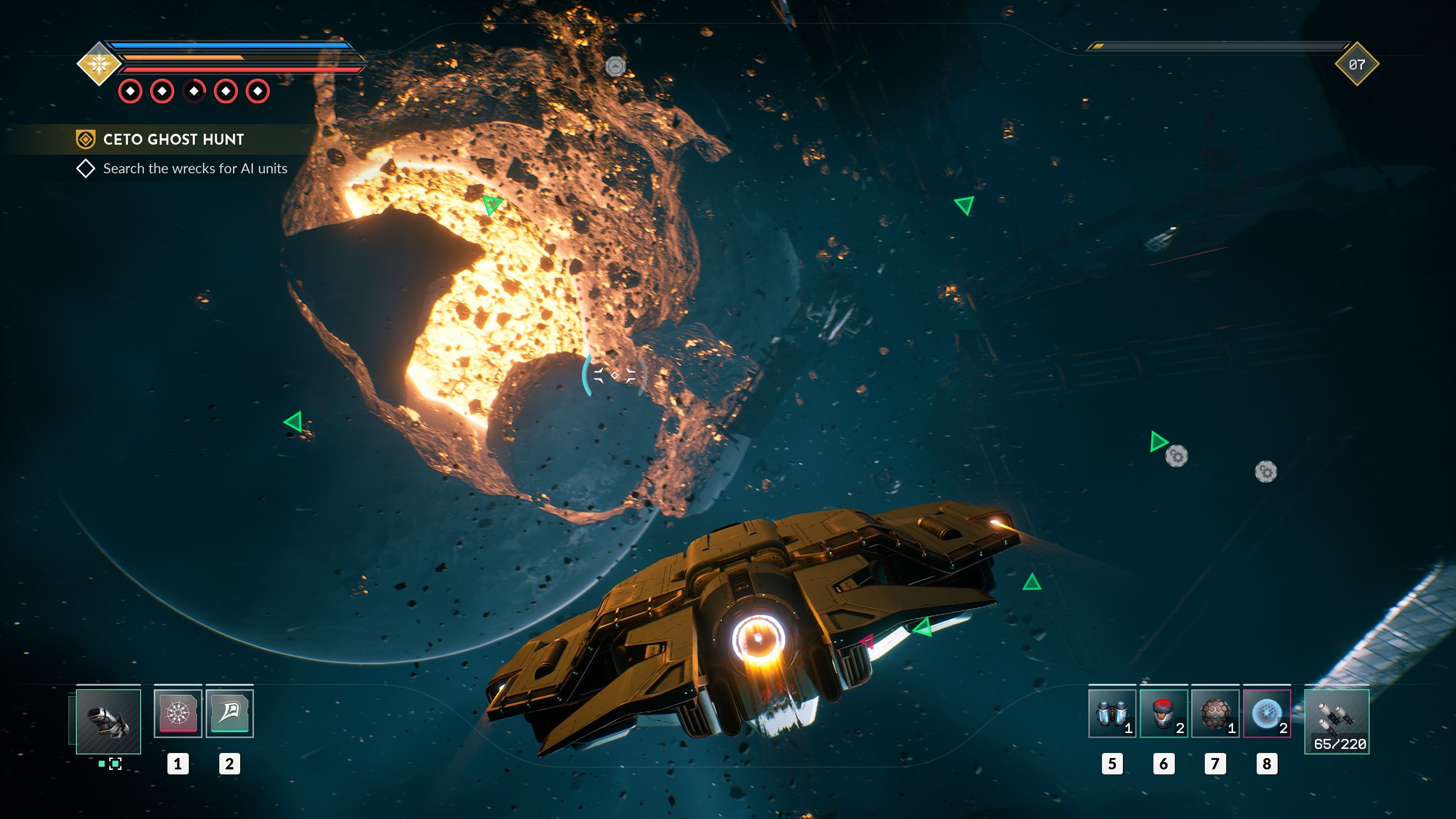 space ship shooting games