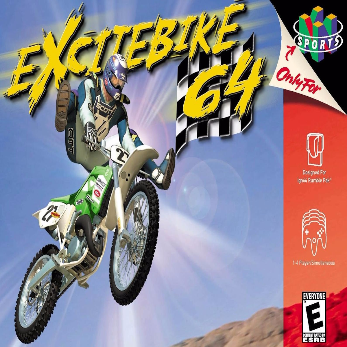 Excitebike 64, Nintendo 64, Juegos