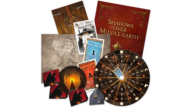 Exit: The Game - Lord of the Rings: Shadows Over Middle-earth layout