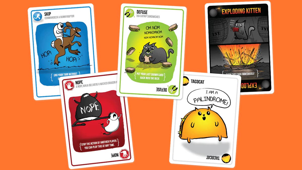 Game menyenangkan untuk dimainkan saat menginap - Exploding Kittens