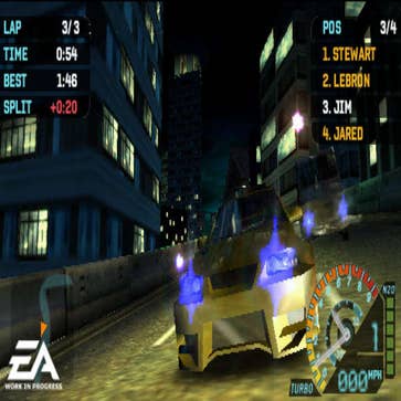 PSP Need For Speed Underground Rivals Gameplay 