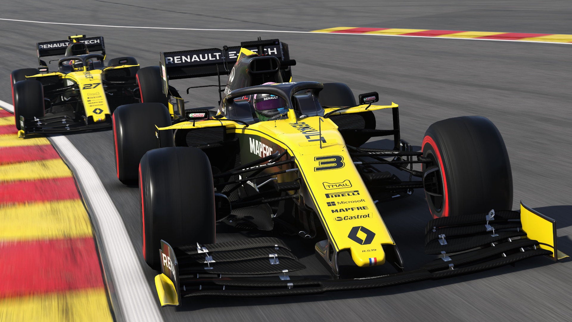 Formula 1 stream. Renault f1 2020. F1 2019 Race Notification. Old Grand prix tuned up.