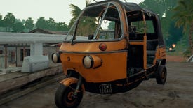 Training day in Playerunknown's Battlegrounds plus tuk-tuks, lasers and a new rifle