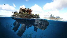 Image for Ark: Genesis lets you build houses on giant sea turtles