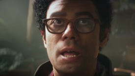 Richard Ayoade as a giant in Fable's new trailer.