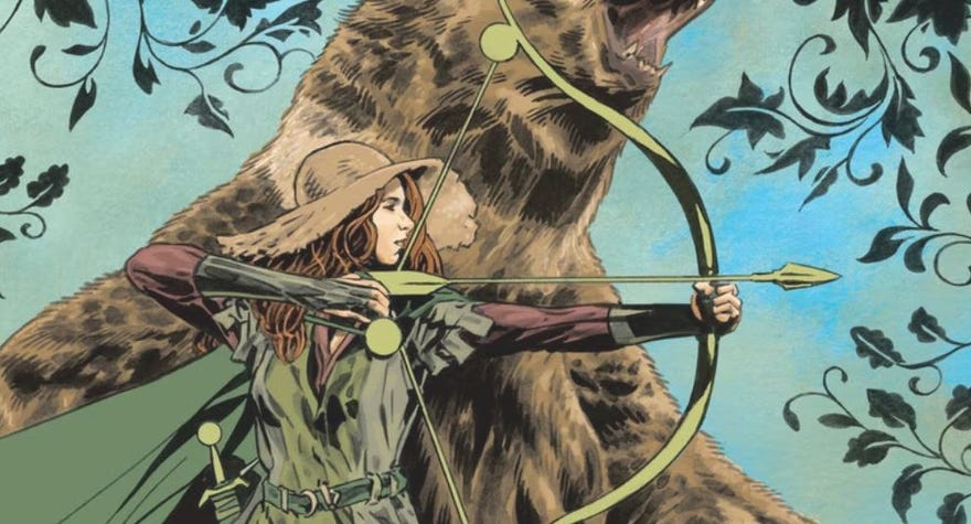 Cropped cover of Fables comic