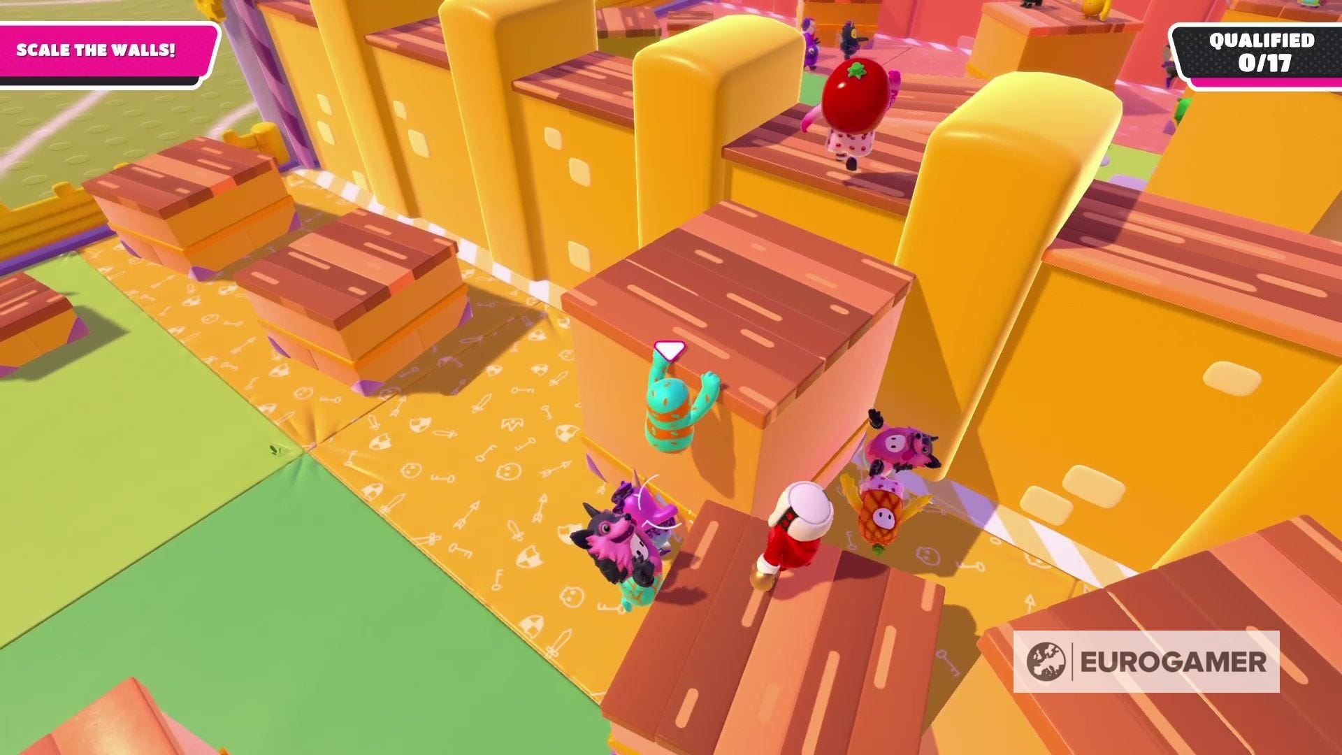 Fall Guys - How to climb and grab walls, boxes and blocks explained ...