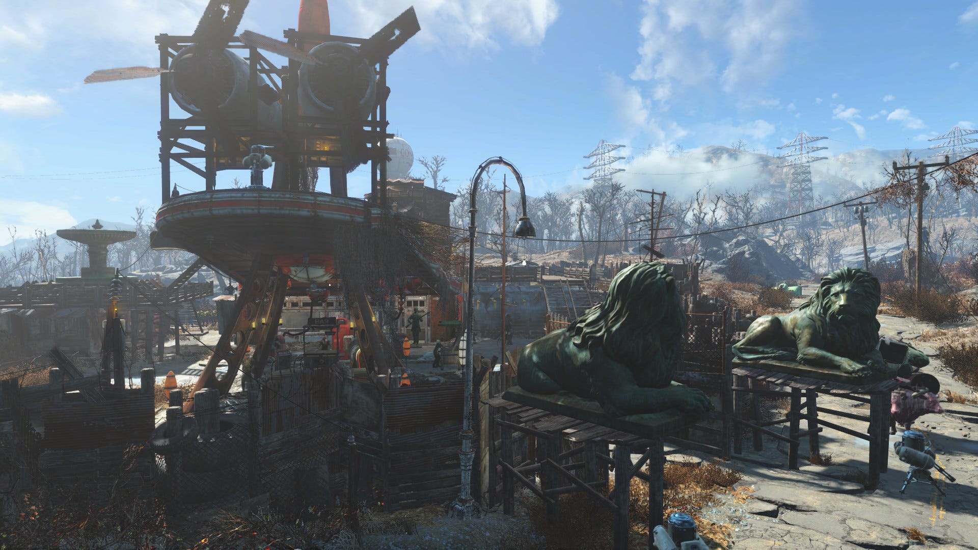 Fallout 4 Base Console Fallout 4 base builders are using mods to create incredible settlements ...