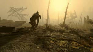 A Deathclaw in Fallout 4.