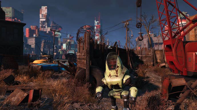 Un Protectrón en Fallout 4.