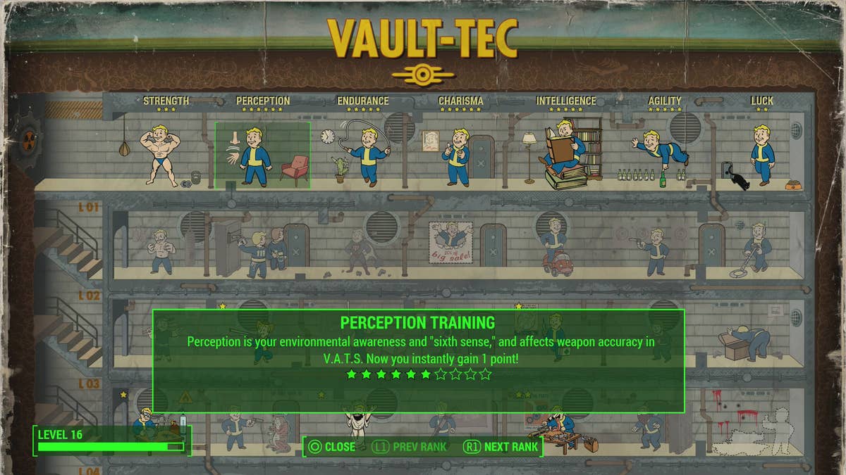 Fallout 4 completely revamps the way perks work